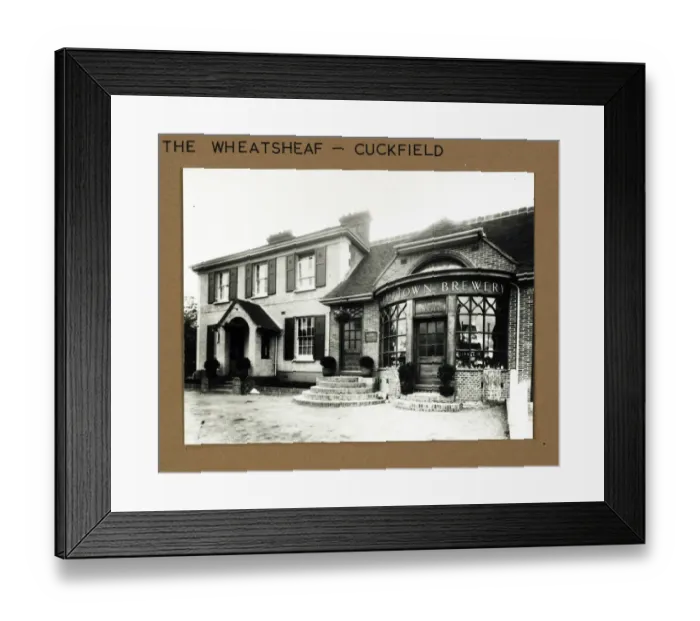 Framed Print : Photograph of Wheatsheaf PH, Cuckfield, Sussex Framed Print : Photograph of Wheatsheaf PH, Cuckfield, Sussex