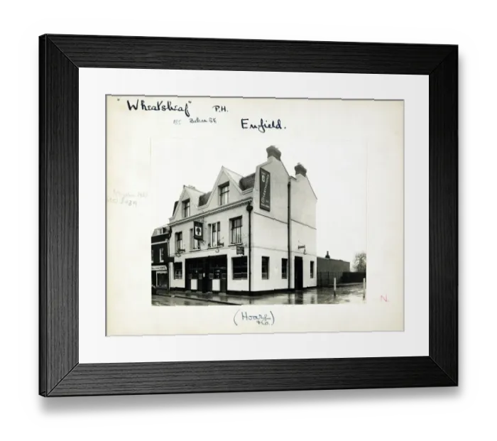 Framed Print : Photograph of Wheatsheaf PH, Enfield, Greater London Framed Print : Photograph of Wheatsheaf PH, Enfield, Greater London