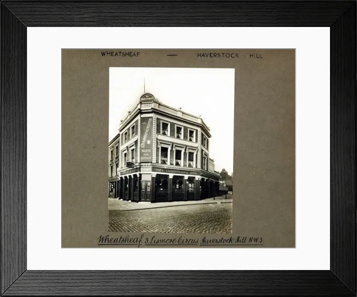 Framed Print : Photograph of Wheatsheaf PH, Haverstock, London Framed Print : Photograph of Wheatsheaf PH, Haverstock, London