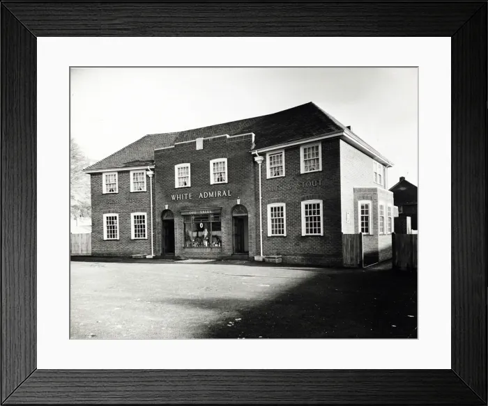 Framed Print : Photograph of White Admiral PH, Brighton, Sussex Framed Print : Photograph of White Admiral PH, Brighton, Sussex