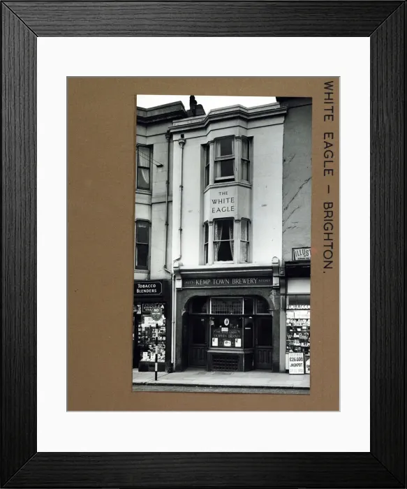 Framed Print : Photograph of White Eagle PH, Brighton, Sussex Framed Print : Photograph of White Eagle PH, Brighton, Sussex