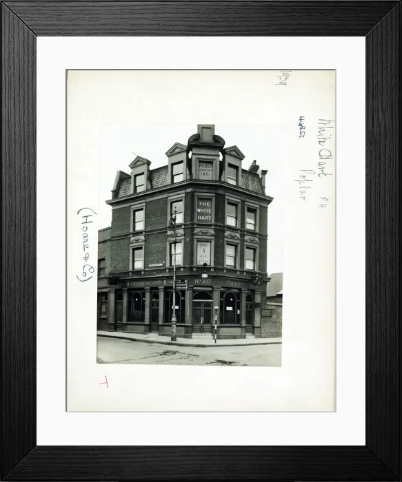 Framed Print : Photograph of White Hart PH, Poplar, London Framed Print : Photograph of White Hart PH, Poplar, London