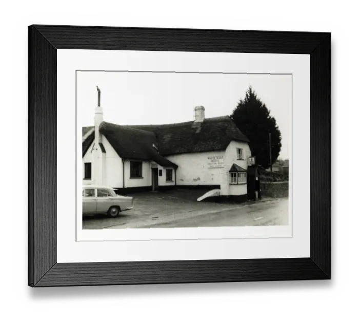 Framed Print : Photograph of White Hart Hotel, Honiton, Devon Framed Print : Photograph of White Hart Hotel, Honiton, Devon