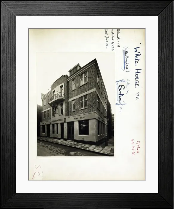 Framed Print : Photograph of White Horse PH, Soho (New), London Framed Print : Photograph of White Horse PH, Soho (New), London