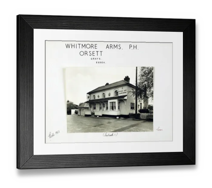 Framed Print : Photograph of Whitmore Arms, Orsett, Essex Framed Print : Photograph of Whitmore Arms, Orsett, Essex