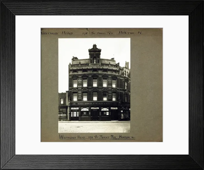 Framed Print : Photograph of Whitmores Head PH, Hoxton, London Framed Print : Photograph of Whitmores Head PH, Hoxton, London