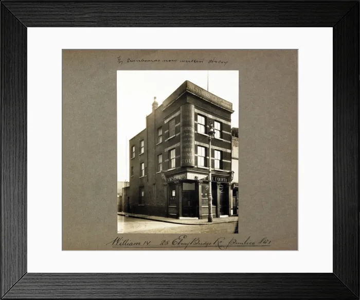 Framed Print : Photograph of William IV PH, Pimlico, London Framed Print : Photograph of William IV PH, Pimlico, London