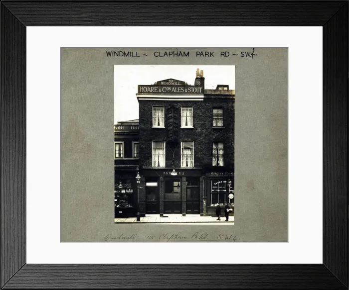 Framed Print : Photograph of Windmill PH, Clapham, London Framed Print : Photograph of Windmill PH, Clapham, London
