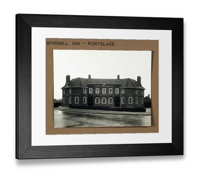Framed Print : Photograph of Windmill Inn, Portslade, Sussex Framed Print : Photograph of Windmill Inn, Portslade, Sussex