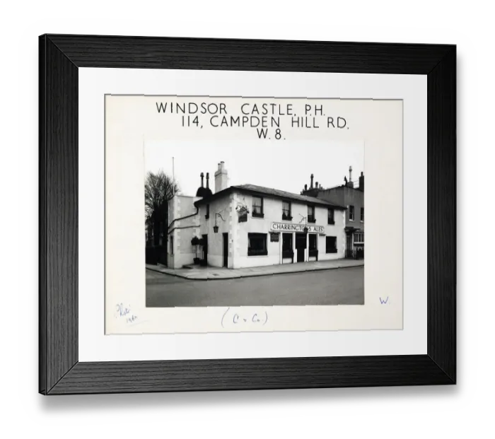Framed Print : Photograph of Windsor Castle PH, Kensington, London Framed Print : Photograph of Windsor Castle PH, Kensington, London