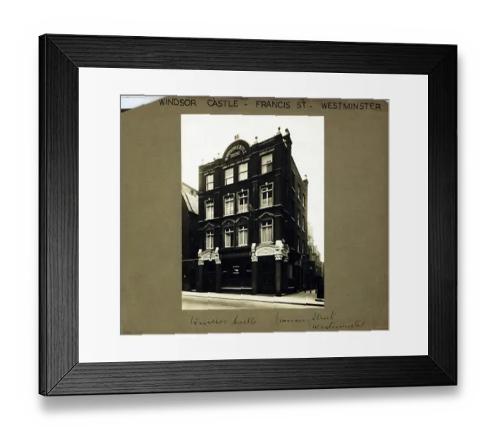 Framed Print : Photograph of Windsor Castle PH, Westminster, London Framed Print : Photograph of Windsor Castle PH, Westminster, London