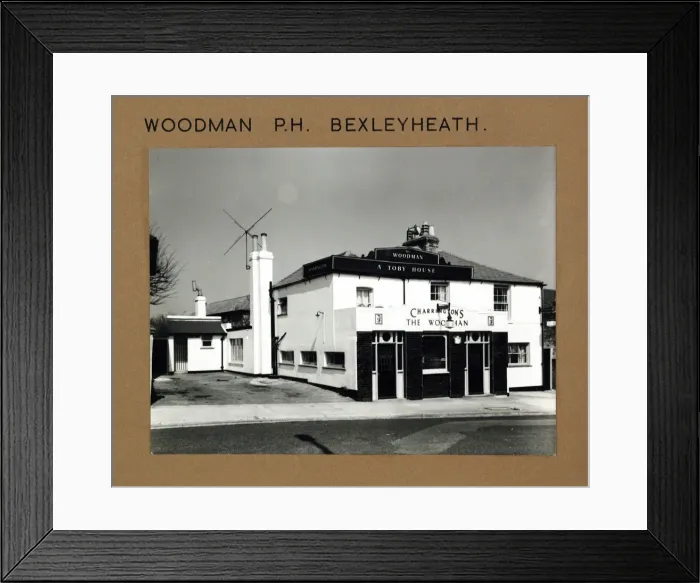 Framed Print : Photograph of Woodman PH, Bexleyheath, Greater London Framed Print : Photograph of Woodman PH, Bexleyheath, Greater London