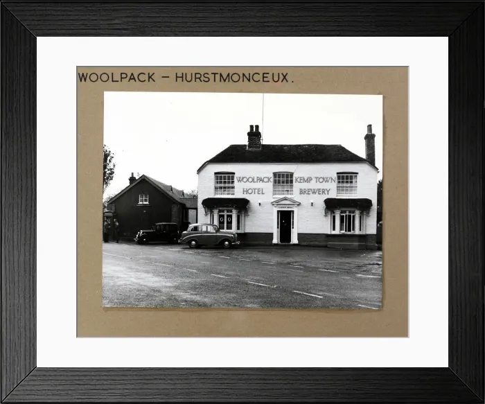 Framed Print : Photograph of Woolpack PH, Herstmonceux, Sussex Framed Print : Photograph of Woolpack PH, Herstmonceux, Sussex