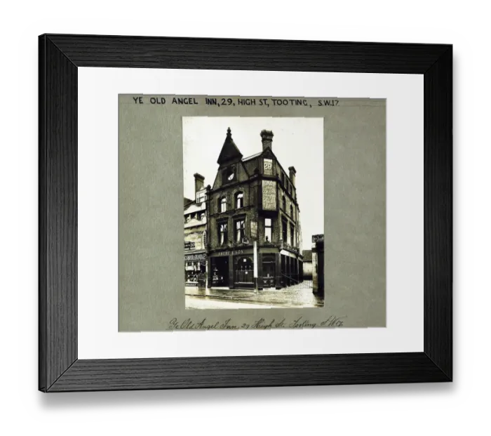 Framed Print : Photograph of Ye Old Angel Inn, Tooting, London Framed Print : Photograph of Ye Old Angel Inn, Tooting, London