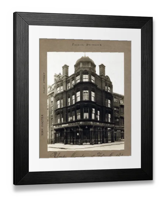 Framed Print : Photograph of York Minster PH, Bloomsbury, London Framed Print : Photograph of York Minster PH, Bloomsbury, London