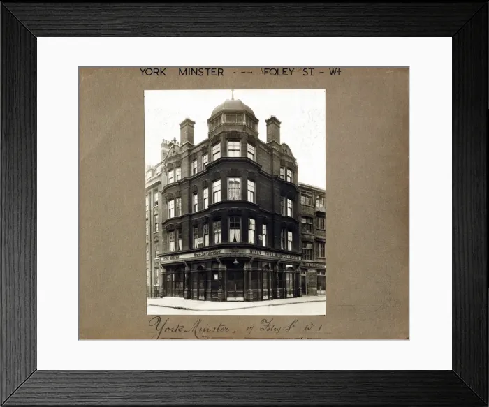 Framed Print : Photograph of York Minster PH, Bloomsbury, London Framed Print : Photograph of York Minster PH, Bloomsbury, London
