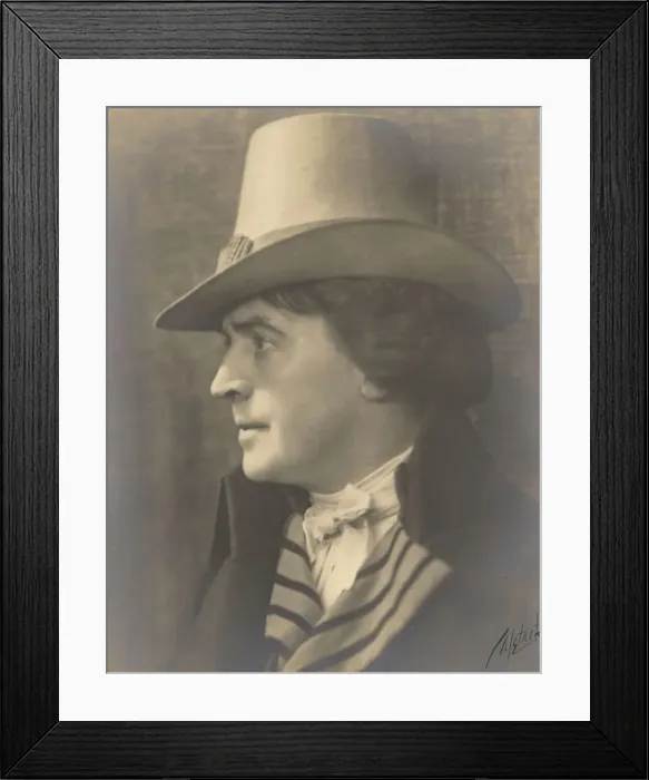 Framed Print : Sir John Martin-Harvey as Joseph Lesurques Framed Print : Sir John Martin-Harvey as Joseph Lesurques