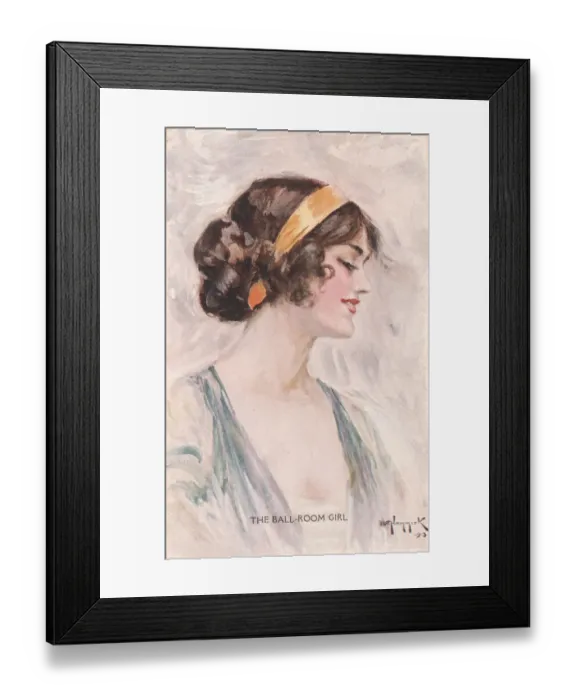 Framed Print : The Ballroom Girl Framed Print : The Ballroom Girl