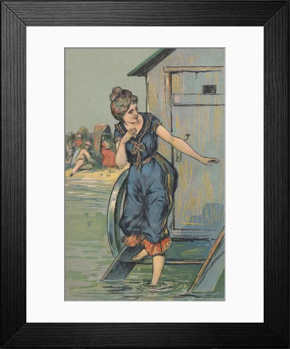 Framed Print : Bathing Machine Framed Print : Bathing Machine