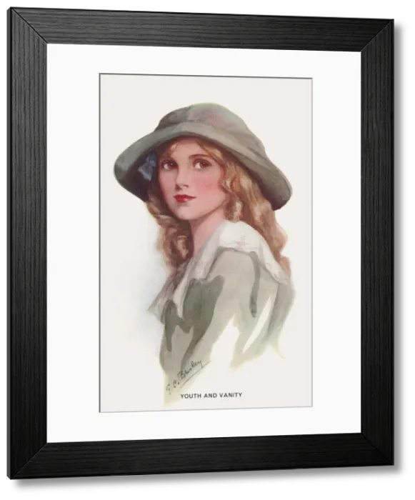 Framed Print : Pretty Young Lady Framed Print : Pretty Young Lady