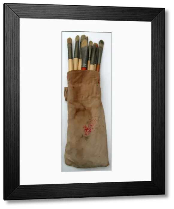 Framed Print : Artists Brushes Framed Print : Artists Brushes