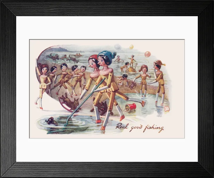 Framed Print : Dutch Dolls Framed Print : Dutch Dolls
