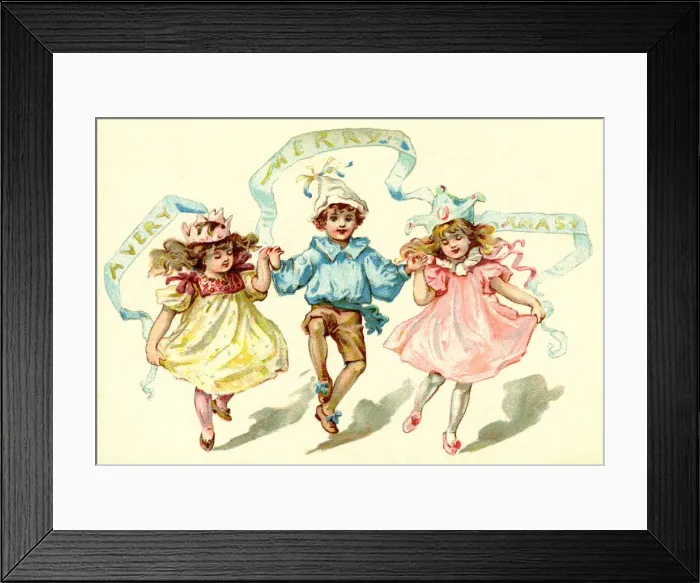 Framed Print : Christmas Banners Framed Print : Christmas Banners