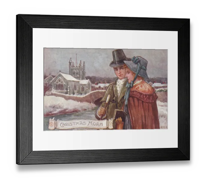 Framed Print : Christmas Morning Framed Print : Christmas Morning
