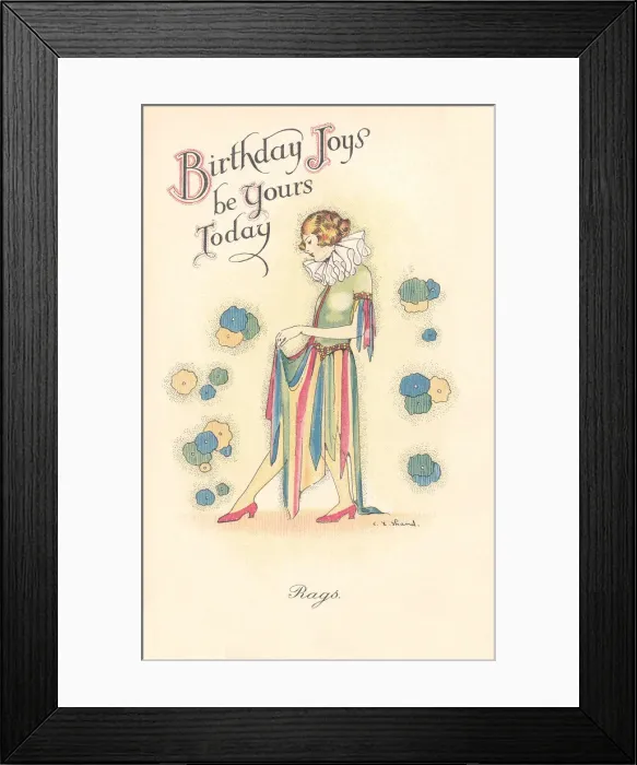 Framed Print : Art Deco Fashion Framed Print : Art Deco Fashion