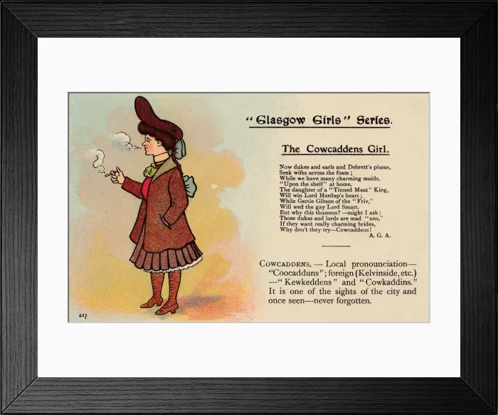 Framed Print : Glasgow Girls Framed Print : Glasgow Girls