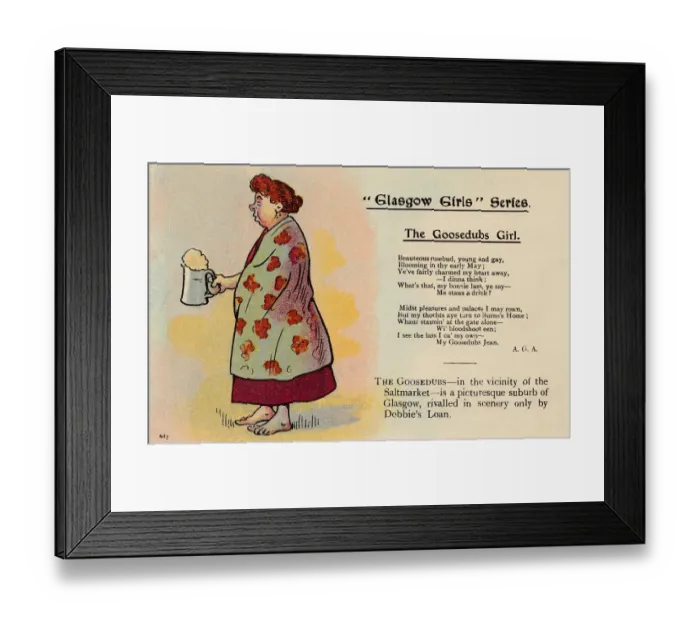 Framed Print : Glasgow Girls Framed Print : Glasgow Girls
