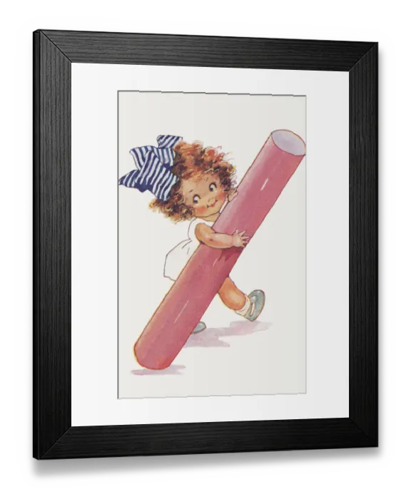Framed Print : Stick of Rock Framed Print : Stick of Rock