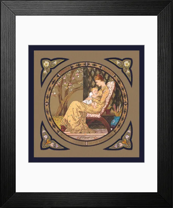 Framed Print : Mother and Baby Framed Print : Mother and Baby