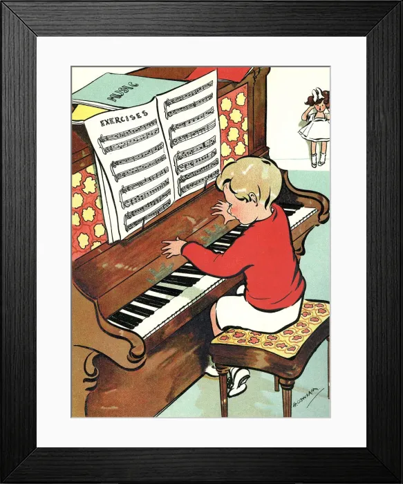 Framed Print : Hilda Cowham Framed Print : Hilda Cowham