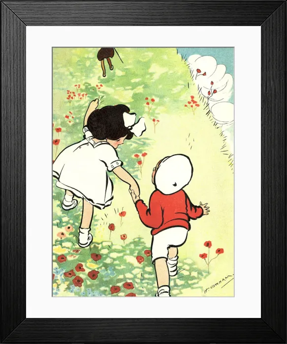 Framed Print : Hilda Cowham Framed Print : Hilda Cowham