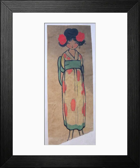 Framed Print : Hilda Cowham