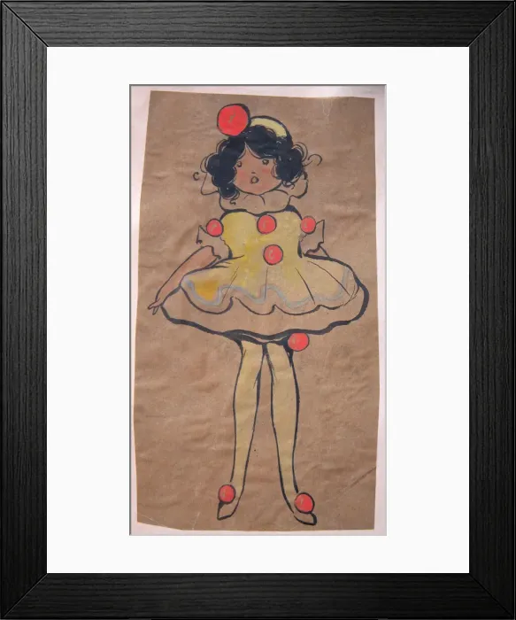 Framed Print : Hilda Cowham Framed Print : Hilda Cowham