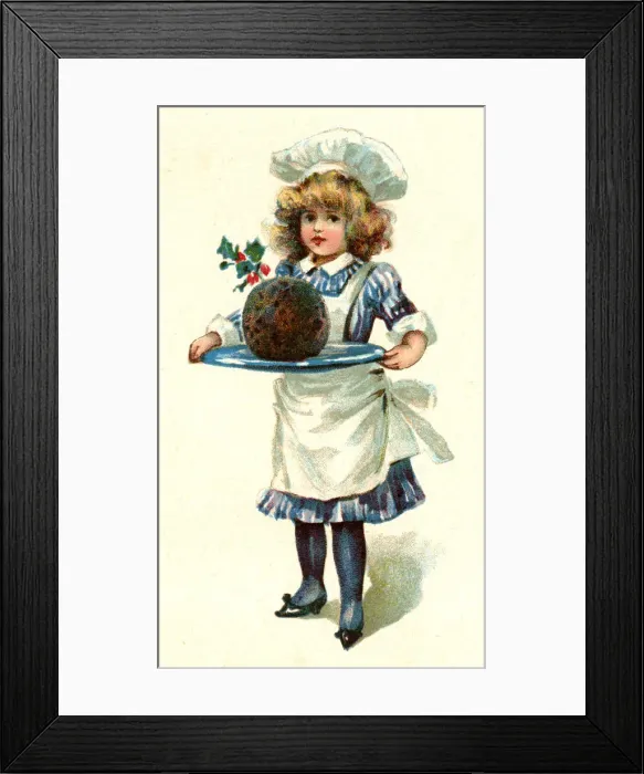 Framed Print : Christmas Pudding Framed Print : Christmas Pudding