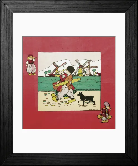 Framed Print : Nursery Beadspread Framed Print : Nursery Beadspread