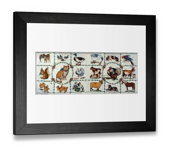 Framed Print : Nursery Coverette Framed Print : Nursery Coverette