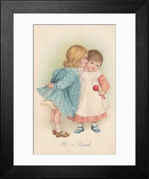 Framed Print : Children on the Beach Framed Print : Children on the Beach