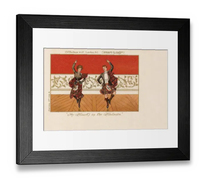 Framed Print : Dancers. My hearts in the Hielands. (From a traditional song) Framed Print : Dancers. My hearts in the Hielands. (From a traditional song)