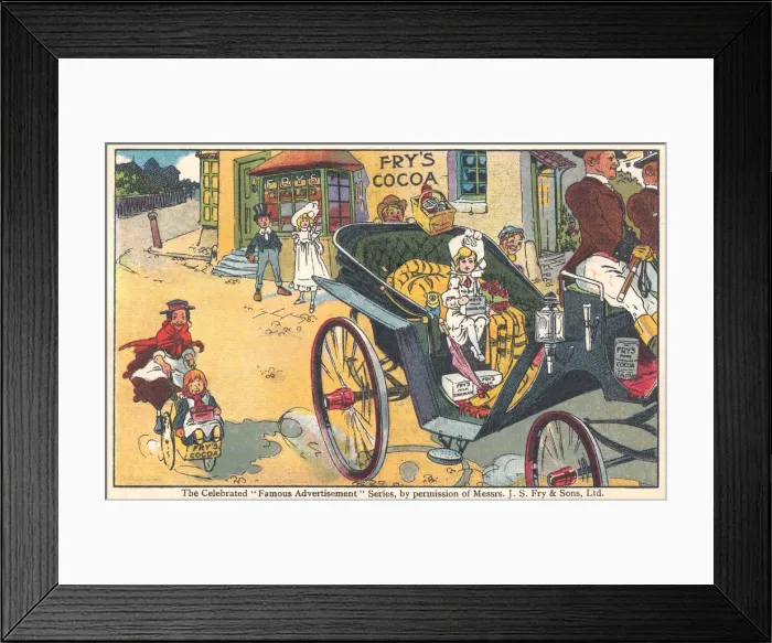 Framed Print : Frys Cocoa Framed Print : Frys Cocoa