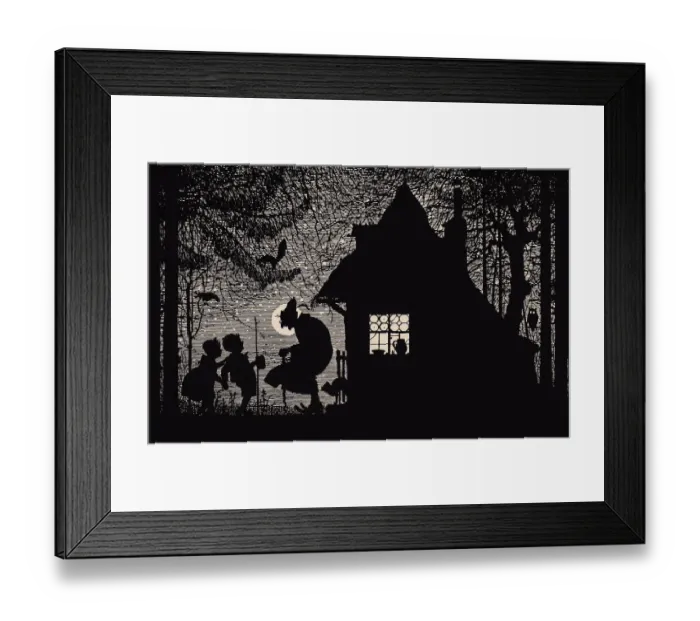 Framed Print : Hansel and Gretel Framed Print : Hansel and Gretel