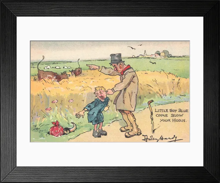 Framed Print : Nursery Rhyme Framed Print : Nursery Rhyme