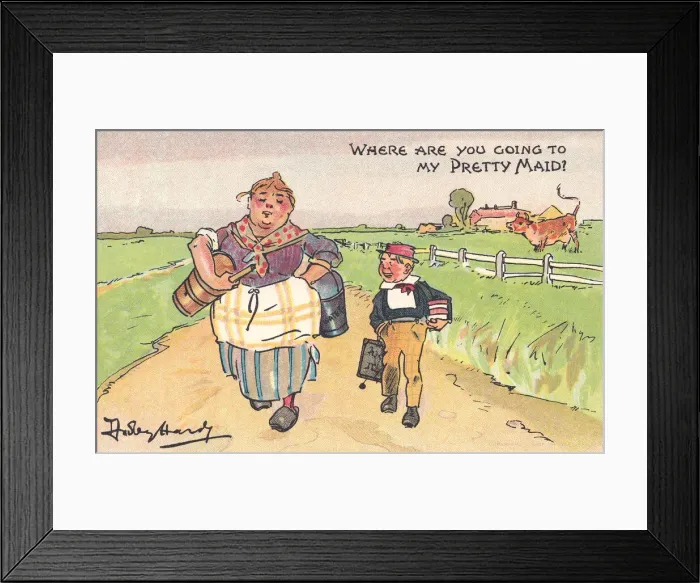 Framed Print : Nursery Rhyme Framed Print : Nursery Rhyme