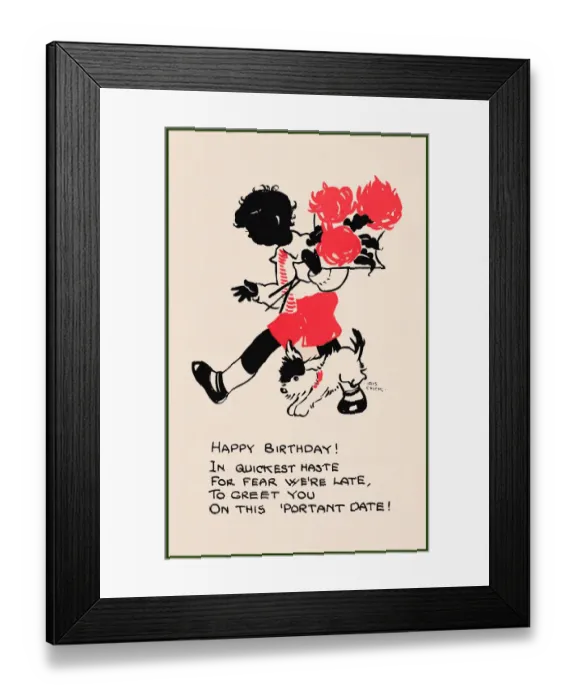 Framed Print : Birthday Wishes Framed Print : Birthday Wishes