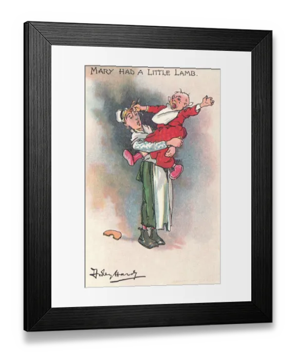 Framed Print : Nursery Rhyme Framed Print : Nursery Rhyme