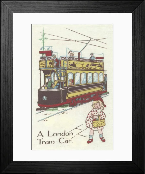 Framed Print : London Tramcar Framed Print : London Tramcar