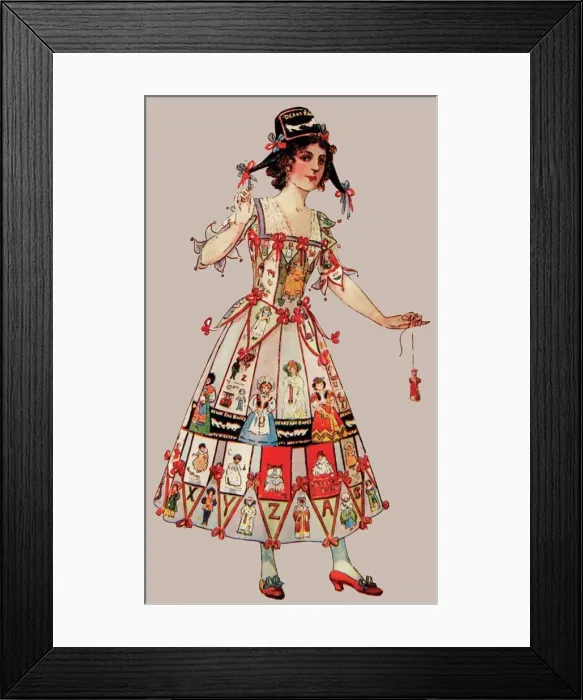 Framed Print : Fancy Dress Costume Framed Print : Fancy Dress Costume